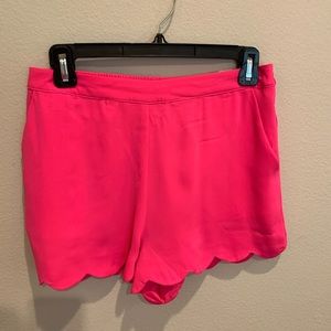 Naked Zebra hot pink shorts size small
